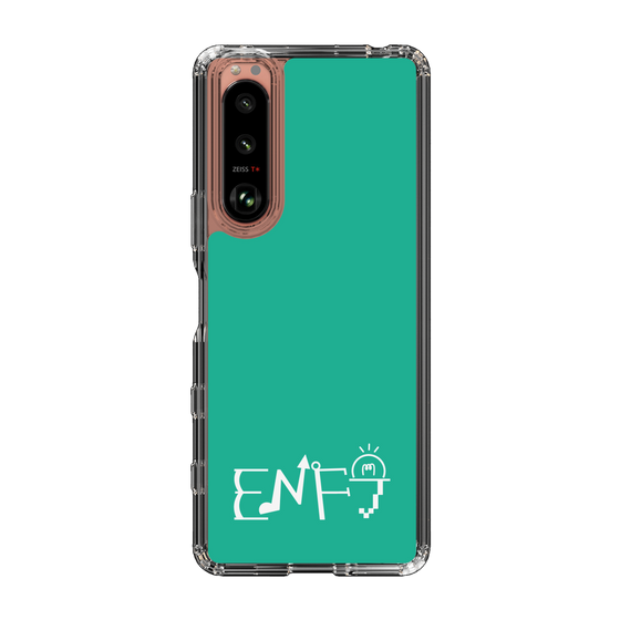 スリムプロテクションケース［ オリジナル - ENFJ 主人公 - アルファベット - グリーン ］