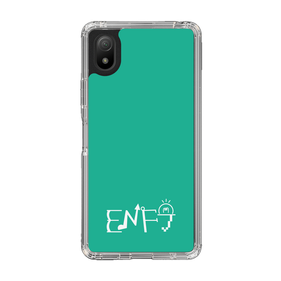 スリムプロテクションケース［ オリジナル - ENFJ 主人公 - アルファベット - グリーン ］