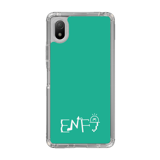 スリムプロテクションケース［ オリジナル - ENFJ 主人公 - アルファベット - グリーン ］