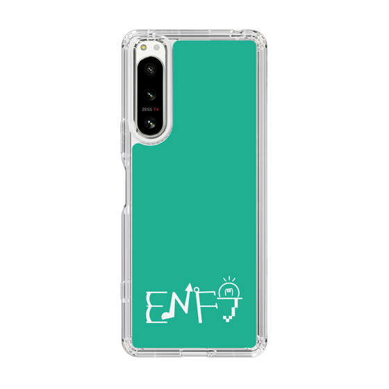 スリムプロテクションケース［ オリジナル - ENFJ 主人公 - アルファベット - グリーン ］