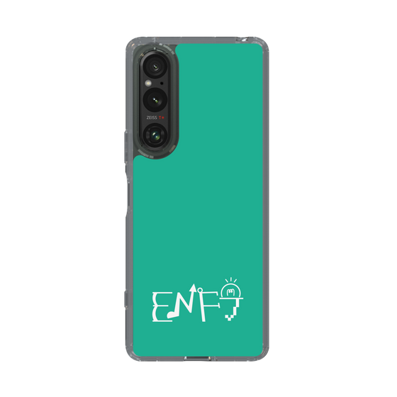 スリムプロテクションケース［ オリジナル - ENFJ 主人公 - アルファベット - グリーン ］