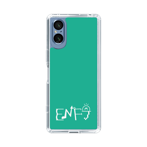 スリムプロテクションケース［ オリジナル - ENFJ 主人公 - アルファベット - グリーン ］