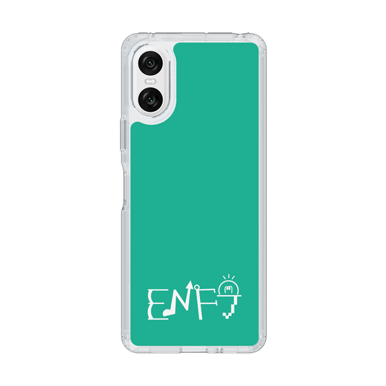 スリムプロテクションケース［ オリジナル - ENFJ 主人公 - アルファベット - グリーン ］