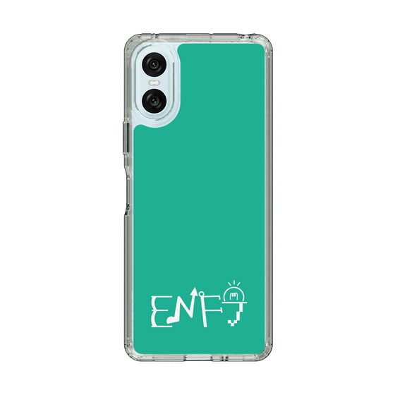 スリムプロテクションケース［ オリジナル - ENFJ 主人公 - アルファベット - グリーン ］