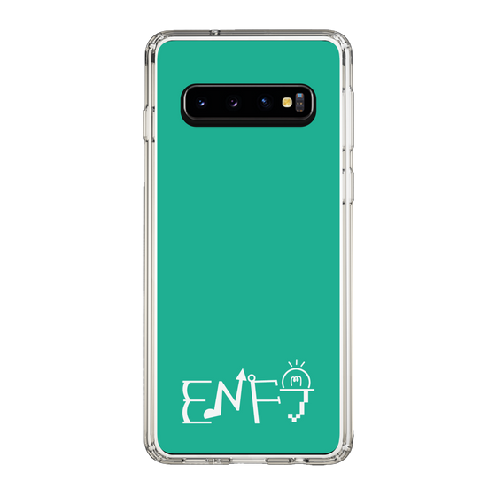 スリムプロテクションケース［ オリジナル - ENFJ 主人公 - アルファベット - グリーン ］