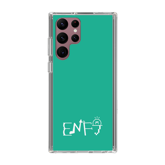 スリムプロテクションケース［ オリジナル - ENFJ 主人公 - アルファベット - グリーン ］