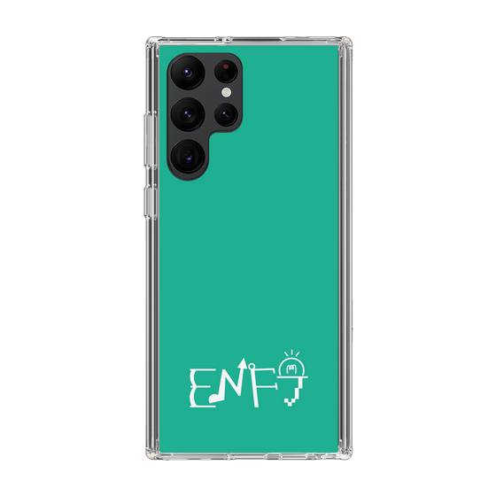 スリムプロテクションケース［ オリジナル - ENFJ 主人公 - アルファベット - グリーン ］