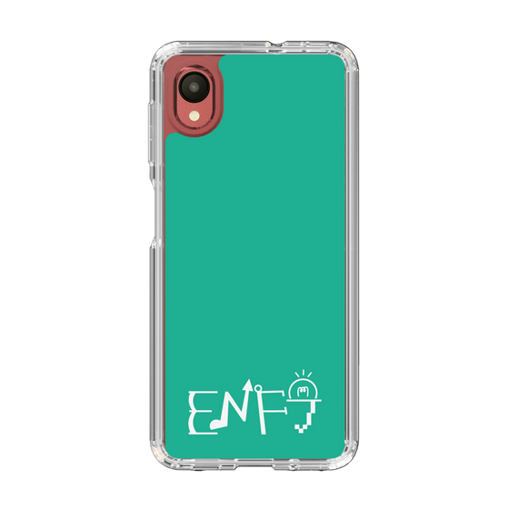 スリムプロテクションケース［ オリジナル - ENFJ 主人公 - アルファベット - グリーン ］