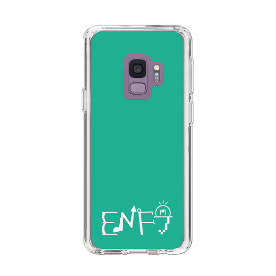 スリムプロテクションケース［ オリジナル - ENFJ 主人公 - アルファベット - グリーン ］