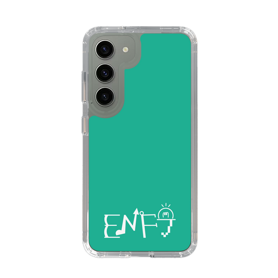 スリムプロテクションケース［ オリジナル - ENFJ 主人公 - アルファベット - グリーン ］