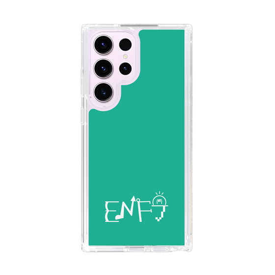 スリムプロテクションケース［ オリジナル - ENFJ 主人公 - アルファベット - グリーン ］