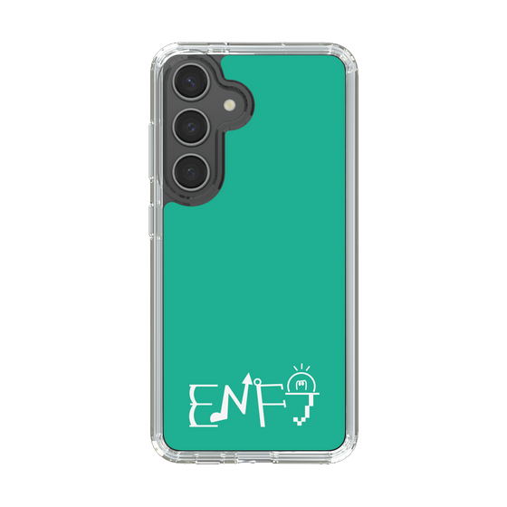 スリムプロテクションケース［ オリジナル - ENFJ 主人公 - アルファベット - グリーン ］