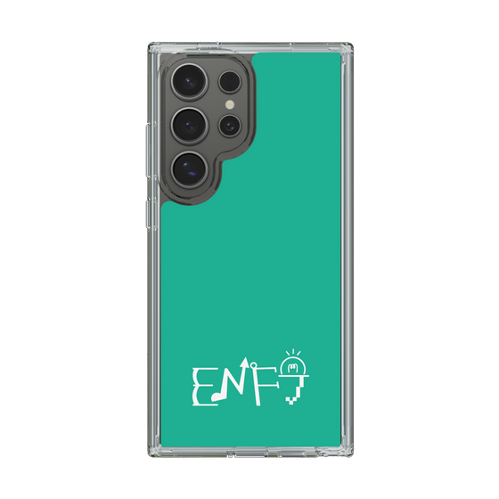 スリムプロテクションケース［ オリジナル - ENFJ 主人公 - アルファベット - グリーン ］