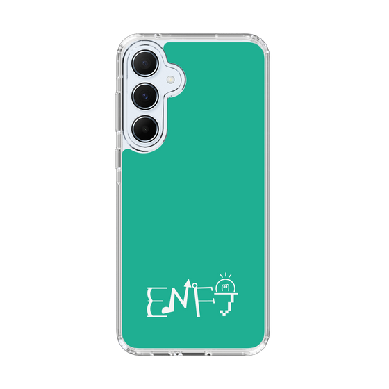 スリムプロテクションケース［ オリジナル - ENFJ 主人公 - アルファベット - グリーン ］