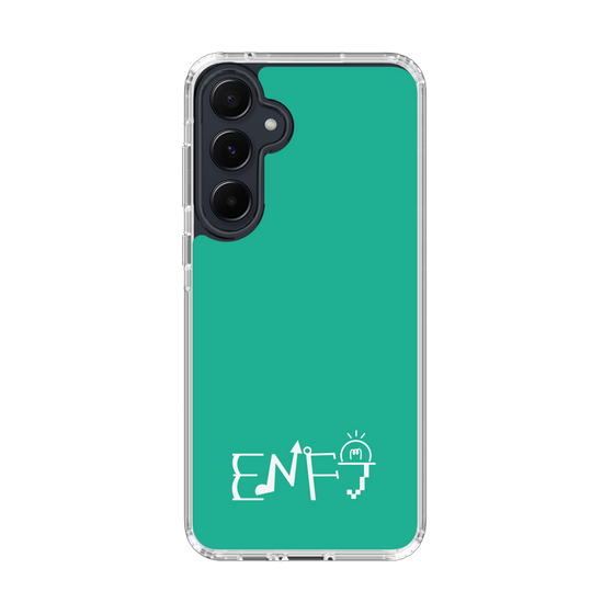 スリムプロテクションケース［ オリジナル - ENFJ 主人公 - アルファベット - グリーン ］