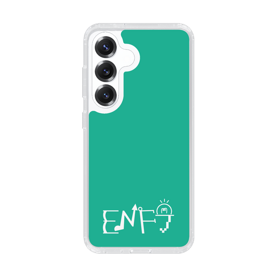 スリムプロテクションケース［ オリジナル - ENFJ 主人公 - アルファベット - グリーン ］