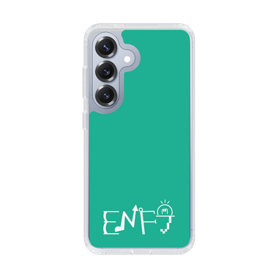 スリムプロテクションケース［ オリジナル - ENFJ 主人公 - アルファベット - グリーン ］