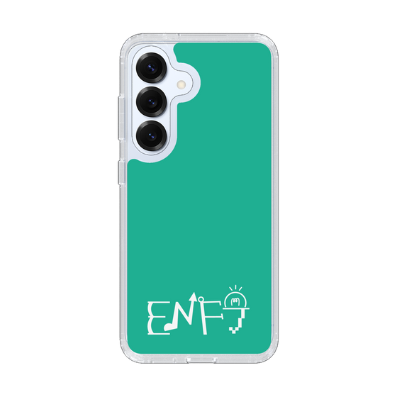 スリムプロテクションケース［ オリジナル - ENFJ 主人公 - アルファベット - グリーン ］