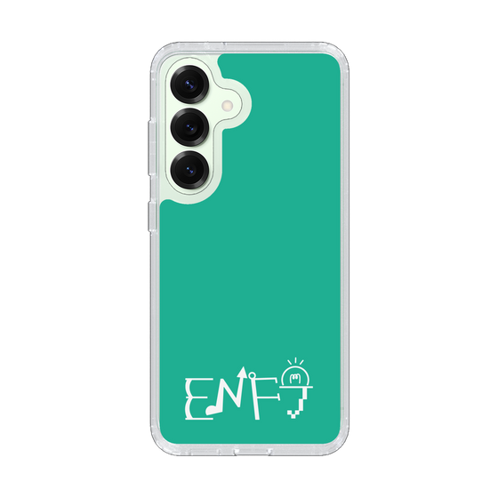 スリムプロテクションケース［ オリジナル - ENFJ 主人公 - アルファベット - グリーン ］