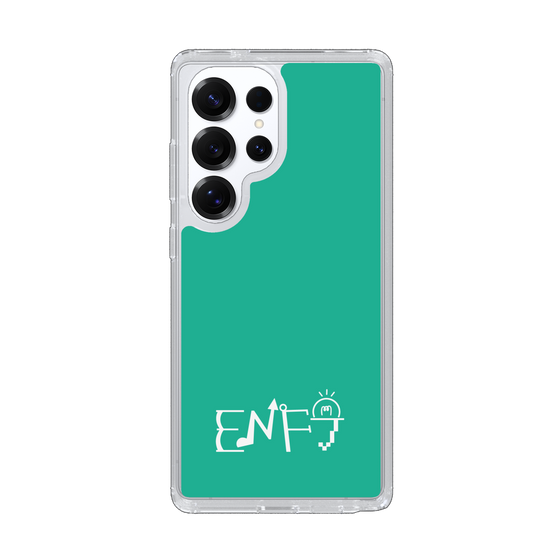 スリムプロテクションケース［ オリジナル - ENFJ 主人公 - アルファベット - グリーン ］