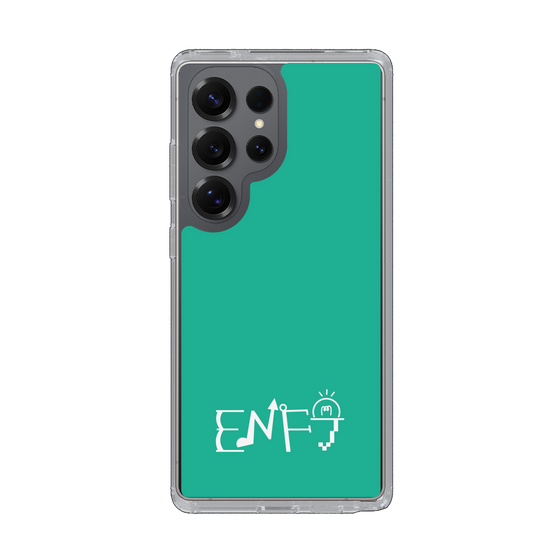 スリムプロテクションケース［ オリジナル - ENFJ 主人公 - アルファベット - グリーン ］