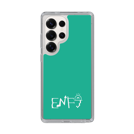 スリムプロテクションケース［ オリジナル - ENFJ 主人公 - アルファベット - グリーン ］