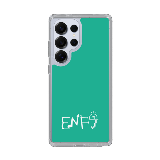 スリムプロテクションケース［ オリジナル - ENFJ 主人公 - アルファベット - グリーン ］