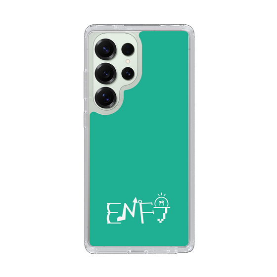 スリムプロテクションケース［ オリジナル - ENFJ 主人公 - アルファベット - グリーン ］