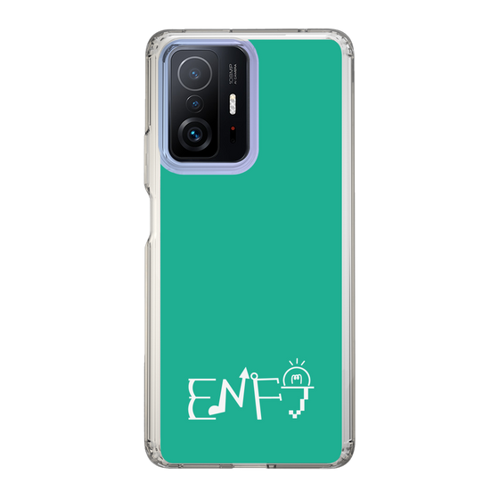 スリムプロテクションケース［ オリジナル - ENFJ 主人公 - アルファベット - グリーン ］