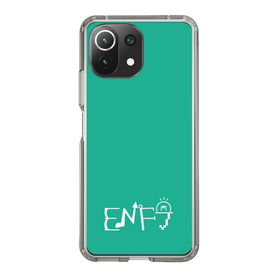 スリムプロテクションケース［ オリジナル - ENFJ 主人公 - アルファベット - グリーン ］