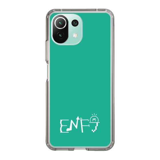 スリムプロテクションケース［ オリジナル - ENFJ 主人公 - アルファベット - グリーン ］