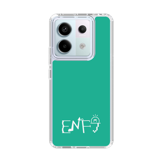 スリムプロテクションケース［ オリジナル - ENFJ 主人公 - アルファベット - グリーン ］