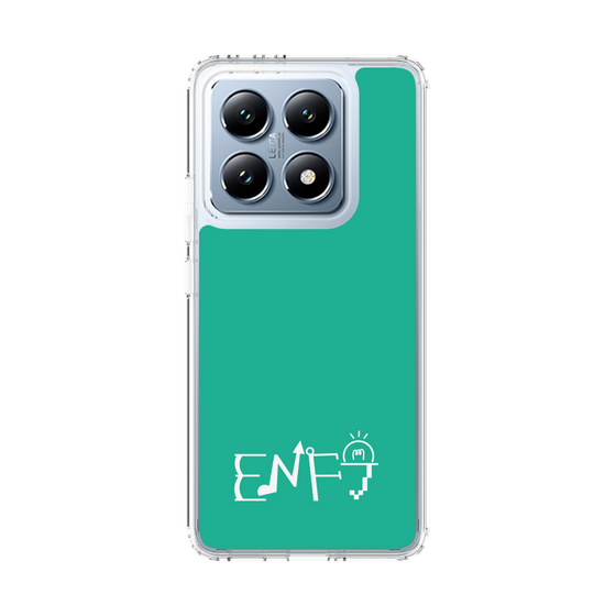 スリムプロテクションケース［ オリジナル - ENFJ 主人公 - アルファベット - グリーン ］