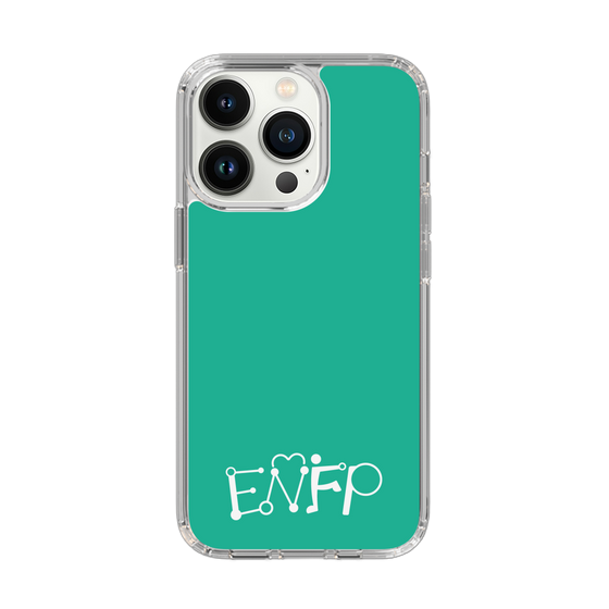 スリムプロテクションケース［ オリジナル - ENFP 運動家 - アルファベット - グリーン ］