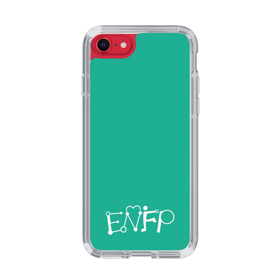 スリムプロテクションケース［ オリジナル - ENFP 運動家 - アルファベット - グリーン ］