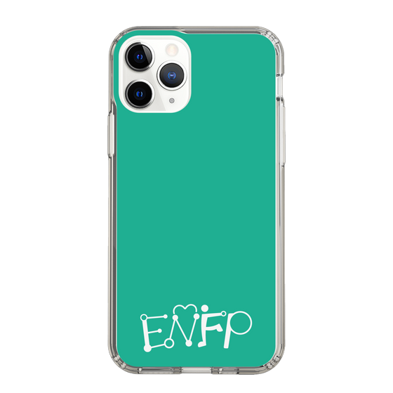 スリムプロテクションケース［ オリジナル - ENFP 運動家 - アルファベット - グリーン ］