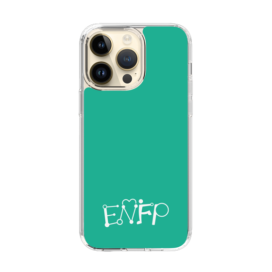 スリムプロテクションケース［ オリジナル - ENFP 運動家 - アルファベット - グリーン ］