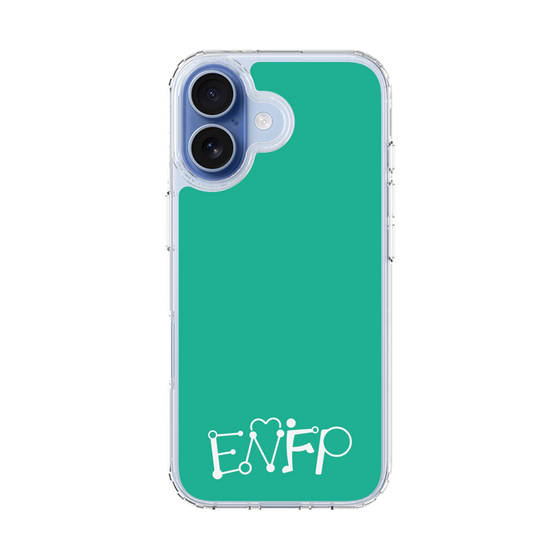 スリムプロテクションケース［ オリジナル - ENFP 運動家 - アルファベット - グリーン ］