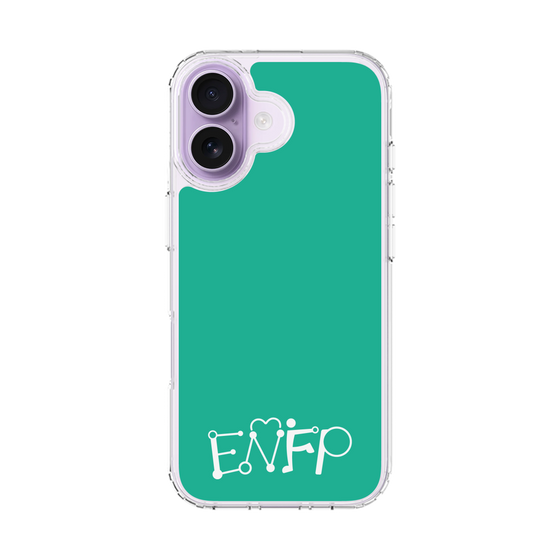スリムプロテクションケース［ オリジナル - ENFP 運動家 - アルファベット - グリーン ］