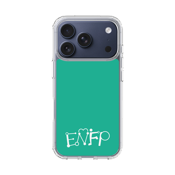 スリムプロテクションケース［ オリジナル - ENFP 運動家 - アルファベット - グリーン ］