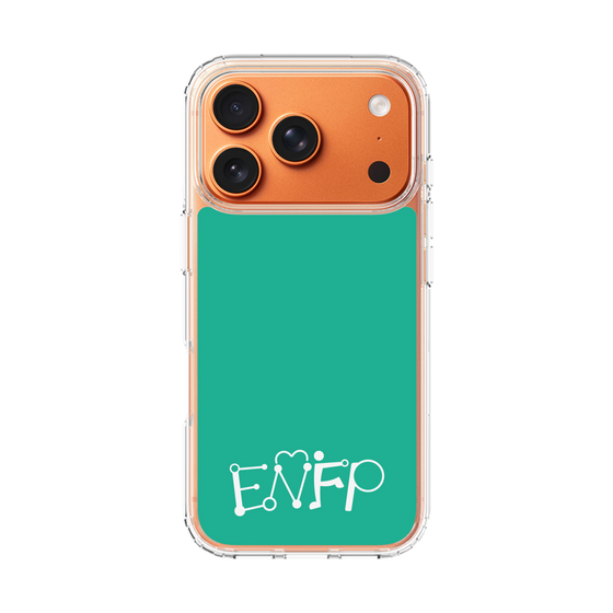 スリムプロテクションケース［ オリジナル - ENFP 運動家 - アルファベット - グリーン ］