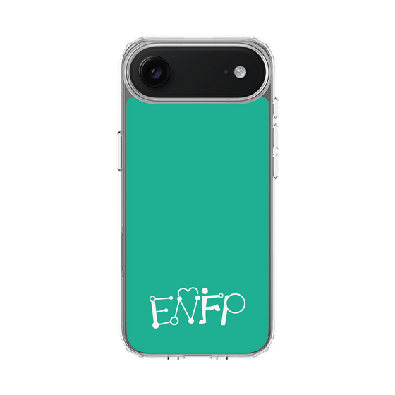スリムプロテクションケース［ オリジナル - ENFP 運動家 - アルファベット - グリーン ］