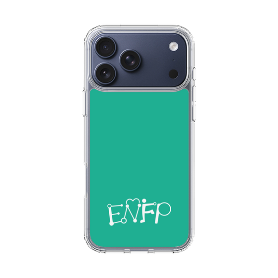 スリムプロテクションケース［ オリジナル - ENFP 運動家 - アルファベット - グリーン ］