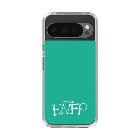 スリムプロテクションケース［ オリジナル - ENFP 運動家 - アルファベット - グリーン ］