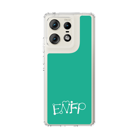 スリムプロテクションケース［ オリジナル - ENFP 運動家 - アルファベット - グリーン ］