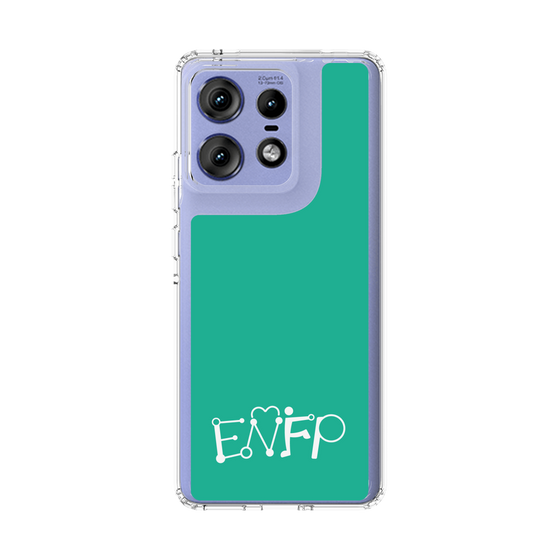 スリムプロテクションケース［ オリジナル - ENFP 運動家 - アルファベット - グリーン ］