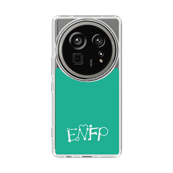 スリムプロテクションケース［ オリジナル - ENFP 運動家 - アルファベット - グリーン ］