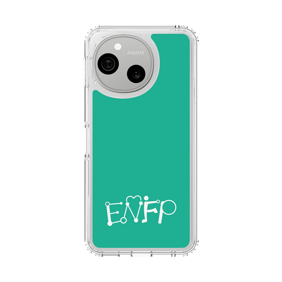 スリムプロテクションケース［ オリジナル - ENFP 運動家 - アルファベット - グリーン ］