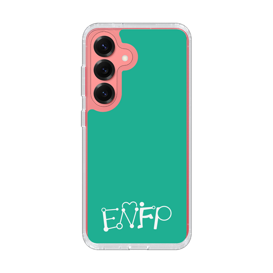 スリムプロテクションケース［ オリジナル - ENFP 運動家 - アルファベット - グリーン ］