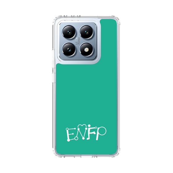スリムプロテクションケース［ オリジナル - ENFP 運動家 - アルファベット - グリーン ］